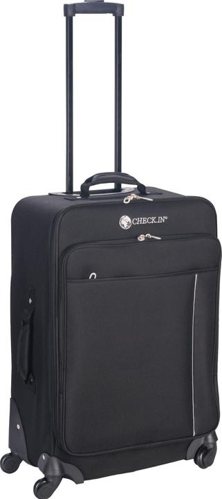 Produktbild Check.In Madrid - 3er Trolleyset Schwarz (169 l, Handgepäck (bis 50l), L (90 - 115l))