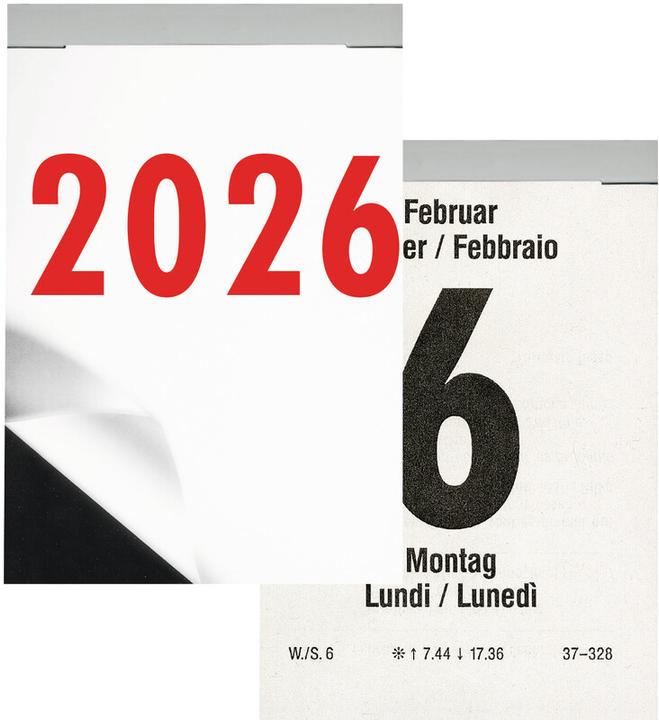 Produktbild Biella Abreisskalender Tag (6.5 x 9.8 cm)