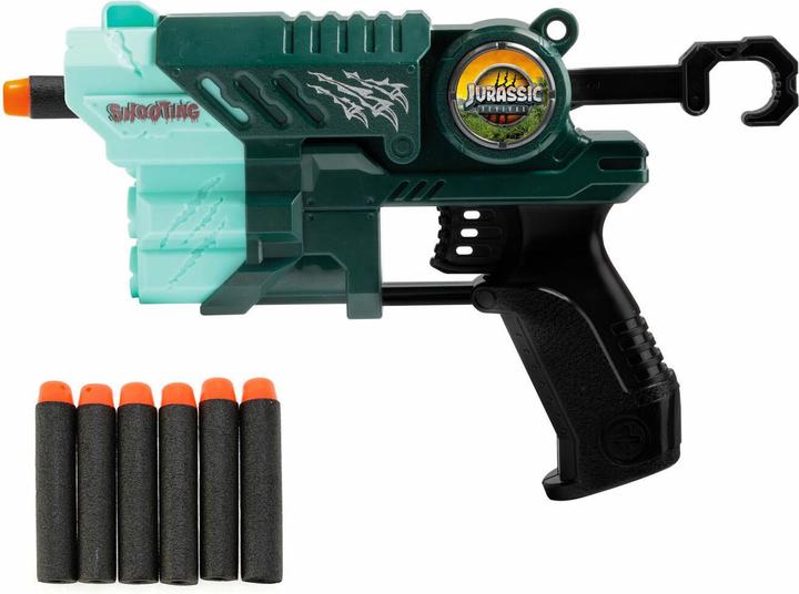 Toi-Toys Jurassic Revival Pistole Dino mit Schaumstoffpfeilen
