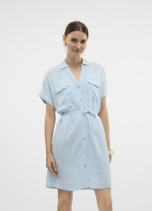 Actual product image Vero Moda VMLINN Kurzes Kleid Hemdblusenkleid (S)