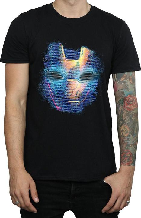 Produktbild Iron Man Distressed Head TShirt (M)