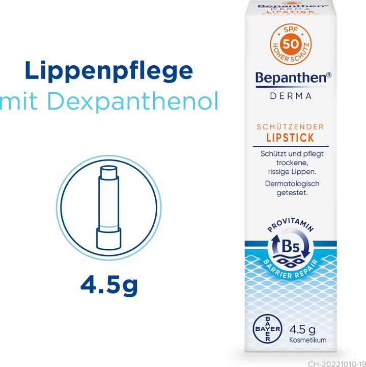 Produktbild Bepanthen Derma Schützender Lipstick (Pflegestift, 41 ml)