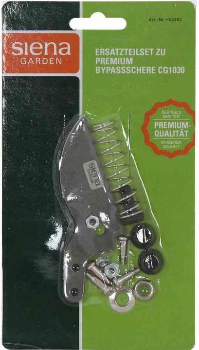 Produktbild Siena Garden Ersatzteilset zu Premium Bypassschere, Silber