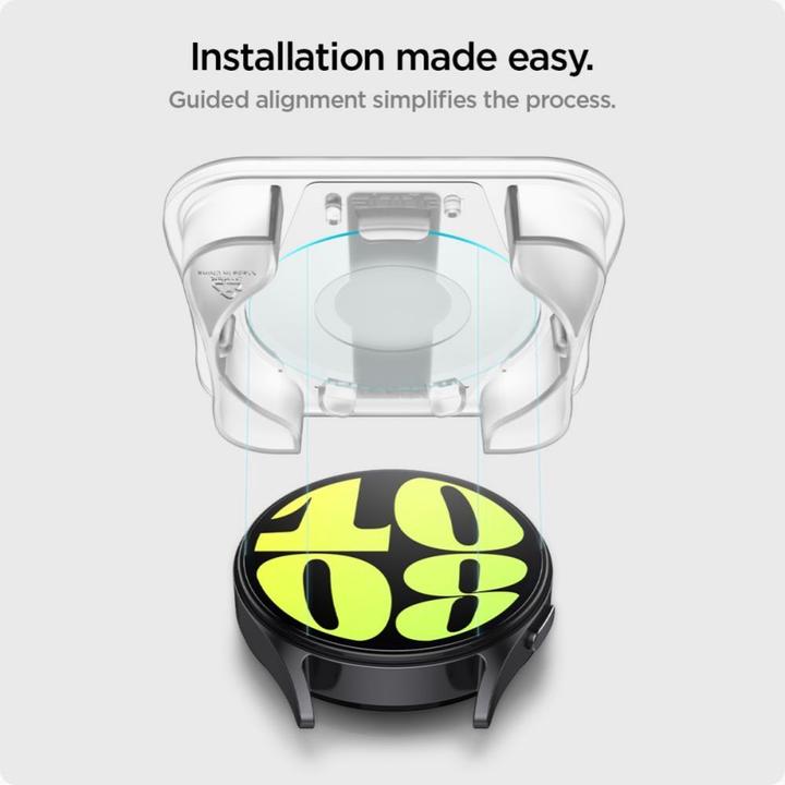 Produktbild Spigen Glas.tR EZ Fit Samsung Galaxy Watch 7 40mm 2-Pack