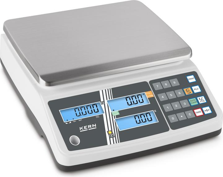 Produktbild Kern Preisrechnende Waage Max 15 kg 30 kg e=0,005 kg 0,01 kg d=0,005...