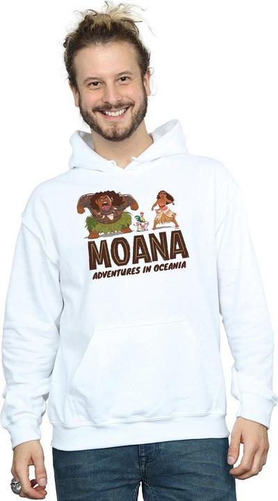 Actual product image Disney Mens Moana Adventures in Oceania Hoodie (L)