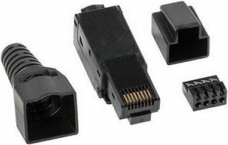 Produktbild Lanberg PLU-6000TL Drahtverbinder RJ-45 kat.6 UTP (U/UTP, CAT6, 0.07 m)