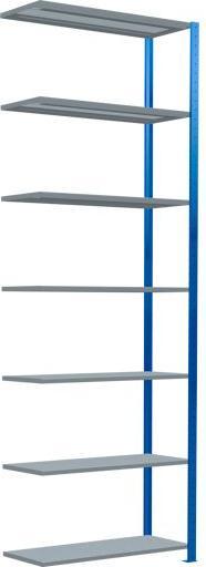 Stecksystem Anbauregal MULTIplus250 mit Kreuzstrebe
