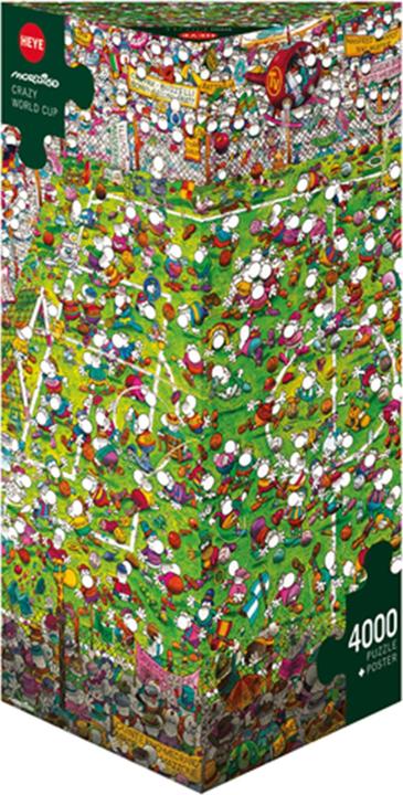 Actual product image Heye Crazy World Cup Triangle (4000 pieces)