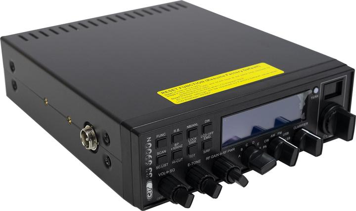 Image du produit CRT Alpha Radioamateur CRT SS 6900 VOX CB, AM, FM, USB, SSB, CW, PA, 28-29,7 MHz, ASQ, RF Gain, Roger Beep, 12