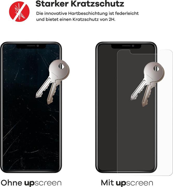 Produktbild upscreen Schutzfolie Displayschutz Displayschutzfolie Folie Klar Transparent (1 Stück, Xiaomi Poco X7 Pro)