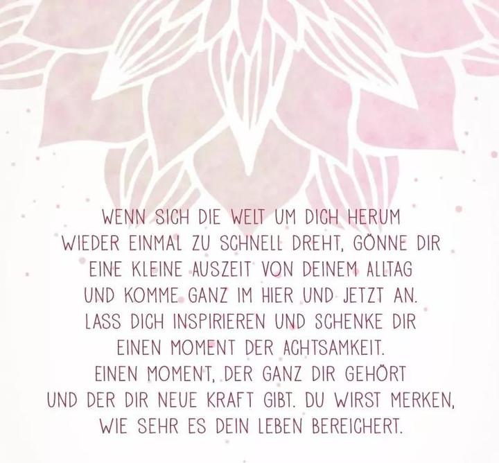Produktbild Achtsamkeit für dich (Deutsch)