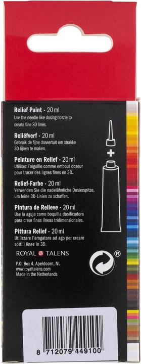 Image du produit Amsterdam Peinture acrylique Reliefpaint 800 (Argent, 20 ml)