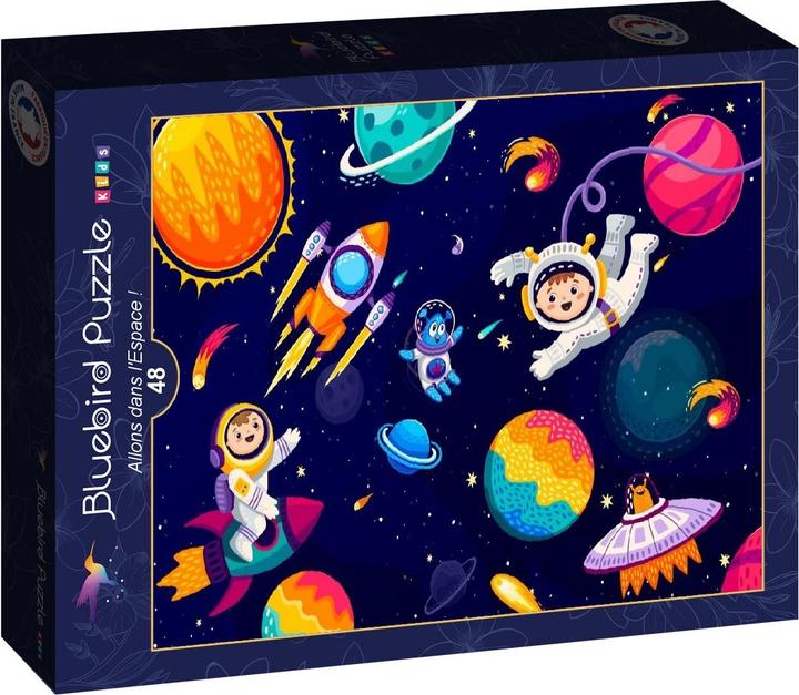 Produktbild Bluebird Allons dans l'Espace! (48 Teile)