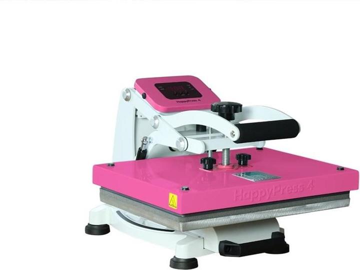 Happy Fabric Presse à chaud HappyPress 4, A3 rose, ouverture automatique
