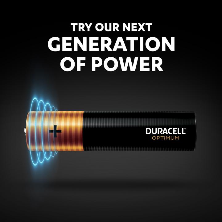 Actual product image Duracell Optimum 4-pack AAA batteries (4 pcs., AAA)