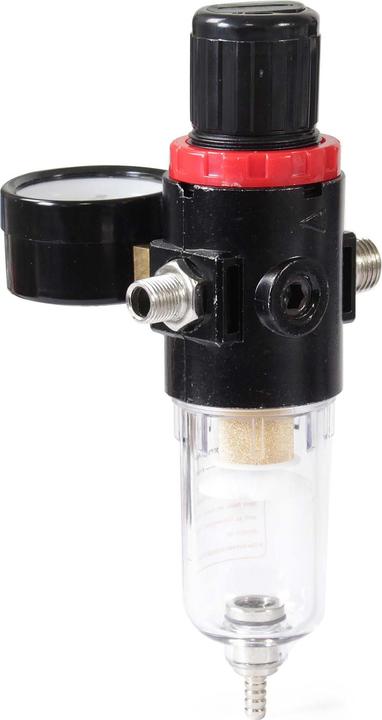 Produktbild Wiltec Airbrush Kompressor Druckregler Filter Wasserabscheider bis 7 bar 9,51mm 12,91mm