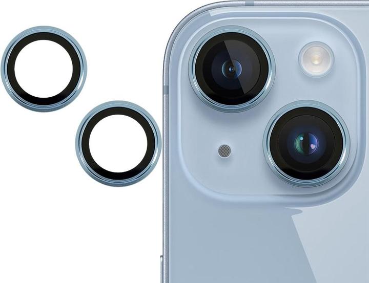 Image du produit Ueli Express iPhone 14 / 14 Plus Caméra Protection de lentille en verre blindé 4 (1 pièce(s), Apple iPhone 14, Apple iPhone 14 Plus)