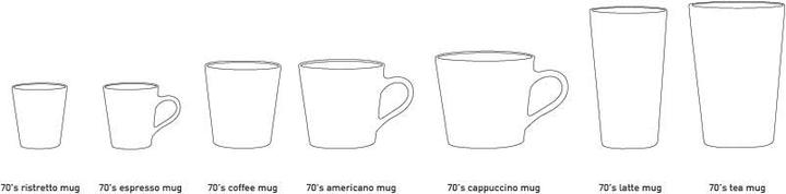 Produktbild HK Living 70s ceramics: tea mug, tiger (475 ml, 1 x)