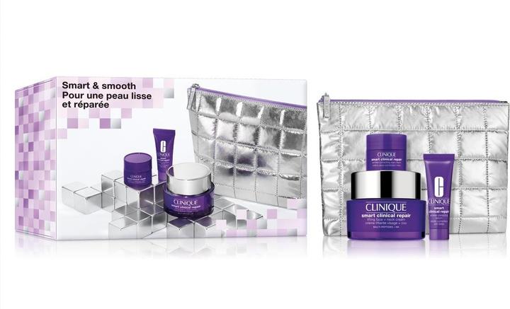 Actual product image Clinique Smart & Smooth Set gift set / / (Facial care set)
