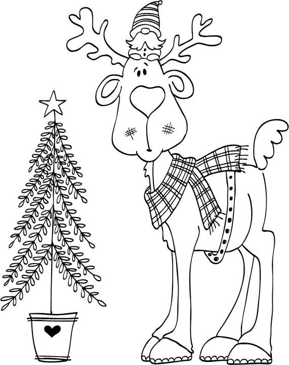 Image du produit Butterer Tampon "lutin au petit bonheur la chance