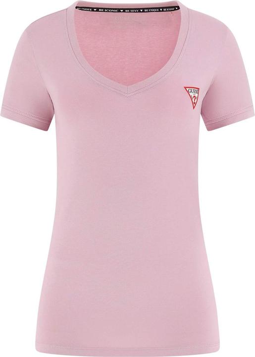 Guess T-shirt col V mini triangle femme (XL)