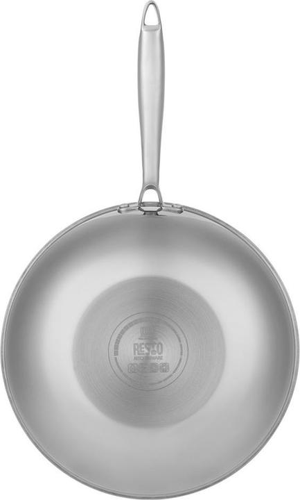 Produktbild Resto WOK D28 H7.5CM/95349 (28 cm, Wok Pfanne, Edelstahl, Aluminium)