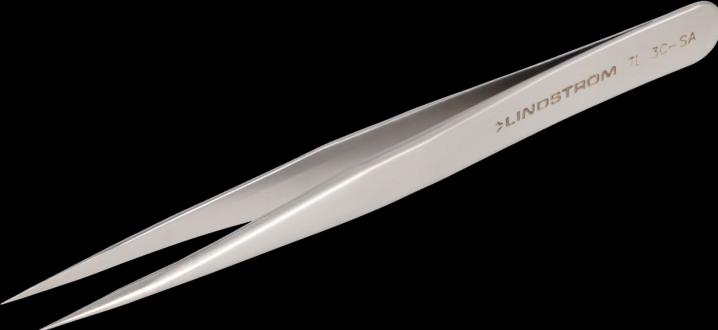 Actual product image Lindstrom Lindström TL 3C-SA precision tweezers 3c pointed 110 mm