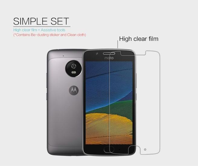 Image du produit Nillkin Super Clear Whole Set Series (1 pièce(s), Motorola Moto G5)