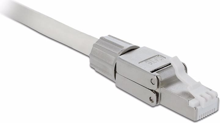 Immagine prodotto Delock Connettore 86476 1 pezzo, grigio senza attrezzi (Connettore del cavo di rete)