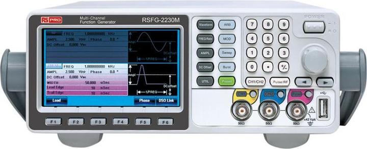 Actual product image Rs Pro Function generator 25MHz, FM modulated