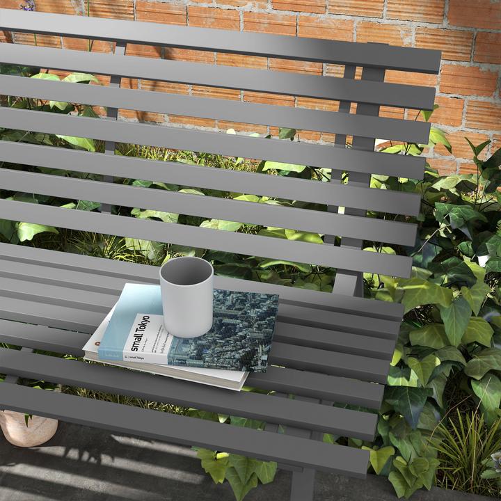 Image du produit Outsunny Banc de jardin avec dossier