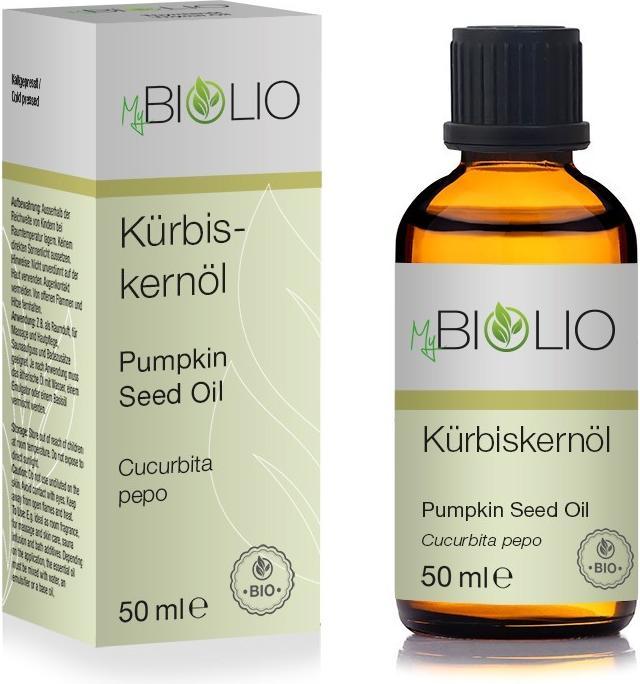 Produktbild MyBiolio Kürbiskernöl (Körperöl, 50 ml)