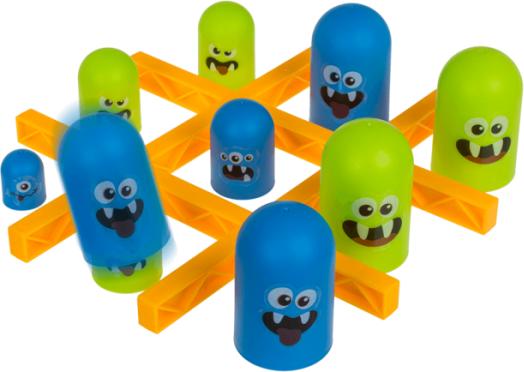 Image du produit Ootb Tic Tac Toe, Hungriges Monster (Allemand, Français, Italien, Anglais, Suisse-allemand)