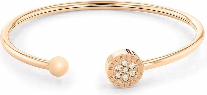 Tommy Hilfiger Crystal Bracelet (19 cm, Acier inoxydable)