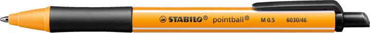 Image du produit STABILO Stylo à bille pointball en plastique recyclé (Noir, 1 x)