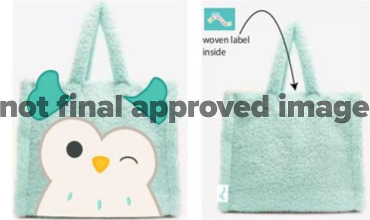 Actual product image Difuzed Squishmallows sac shopping Winston