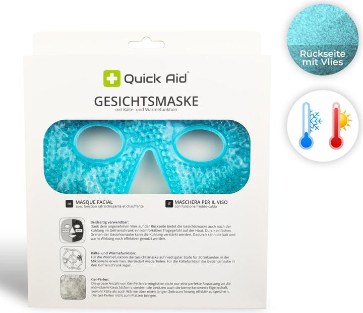 Quick Aid Gesichtsmaske mit Kälte- und Wärmefunktion