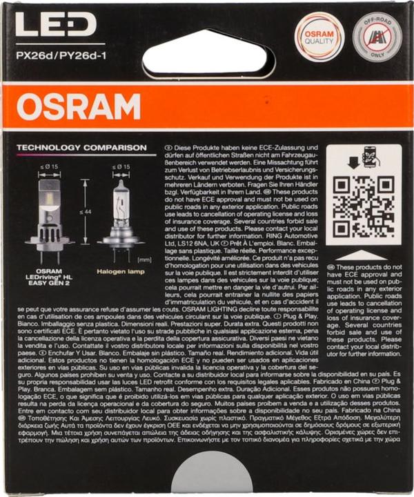 Actual product image Osram LEDriving HL Easy Gen (H7)
