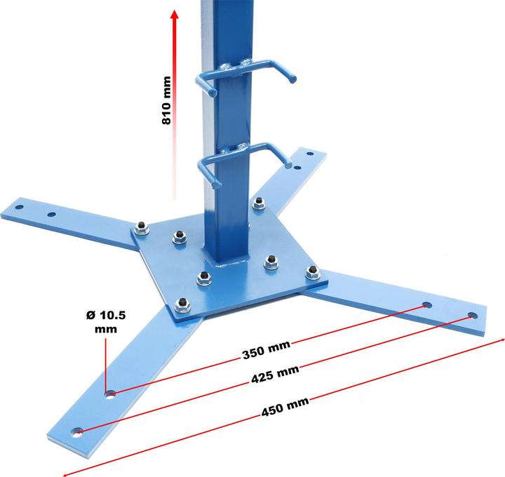 Actual product image Wiltec Beading Machine with Foot, Corrugation of Metal Sheets with various Treads (1.80 mm)