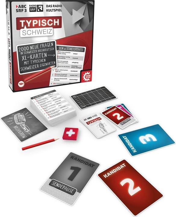 Produktbild Game Factory ABC SRF 3 Typisch Schweiz (Deutsch, Schweizerdeutsch)