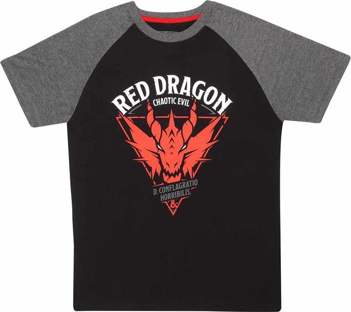 Dungeons & Dragons Erwachsener Roter Drache TShirt
