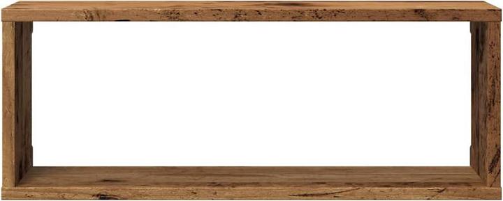 Produktbild VidaXL Wandregal Hängeregal Regalwürfel Cube Lounge CD Regal 6Stk. Altholz-Optik (60 x 15 x 23 cm)