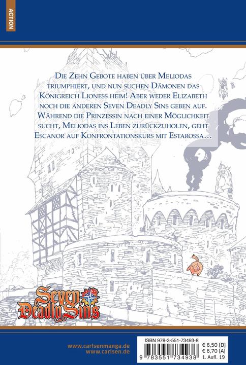 Actual product image Seven Deadly Sins 23 (German, Suzuki Nakaba, 2018)