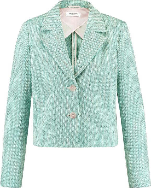 Image du produit Gerry Weber Veste de blazer courte en tissu structuré Blazer manches longues doublé (40)