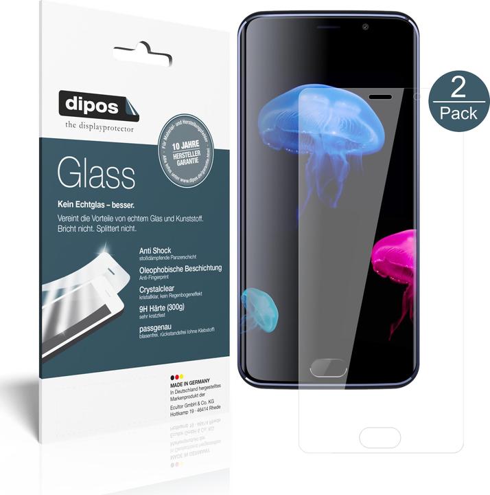 Actual product image Dipos Screen Protector Anti-Shock (2 Piece, Elephone S7)
