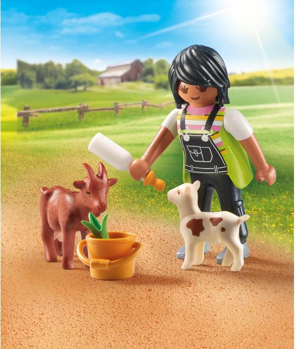 Immagine prodotto Playmobil 71759 Donna con capre (71759, Playmobil Special Plus)