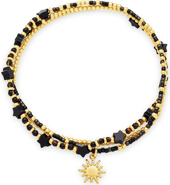 Gelbgold, Schwarz