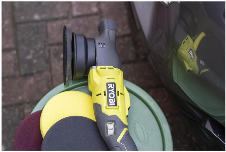 Productafbeelding Ryobi ONE+ dubbele actie (Excentrische polijstmachine)