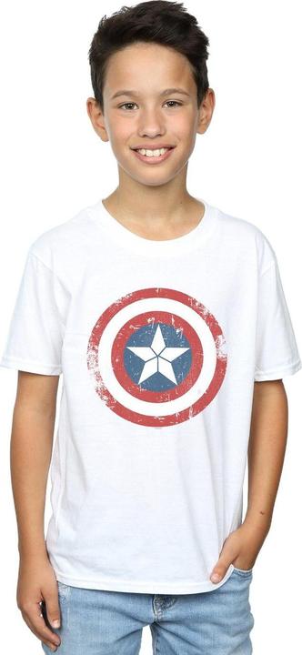 Produktbild Captain America Civil War Distressed Shield TShirt Jungen (140, 146)